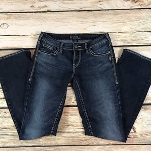 Silver Jeans Aiko Bootcut Womens W29 L33 Dark